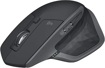 Logitech MX Master 2S Bluetooth Edition Wireless Mouse, Multi-Surface, Hyper-Fast Scrolling, Ergonomic, Rechargeable, Connects Up to 3 Mac/PC Computers