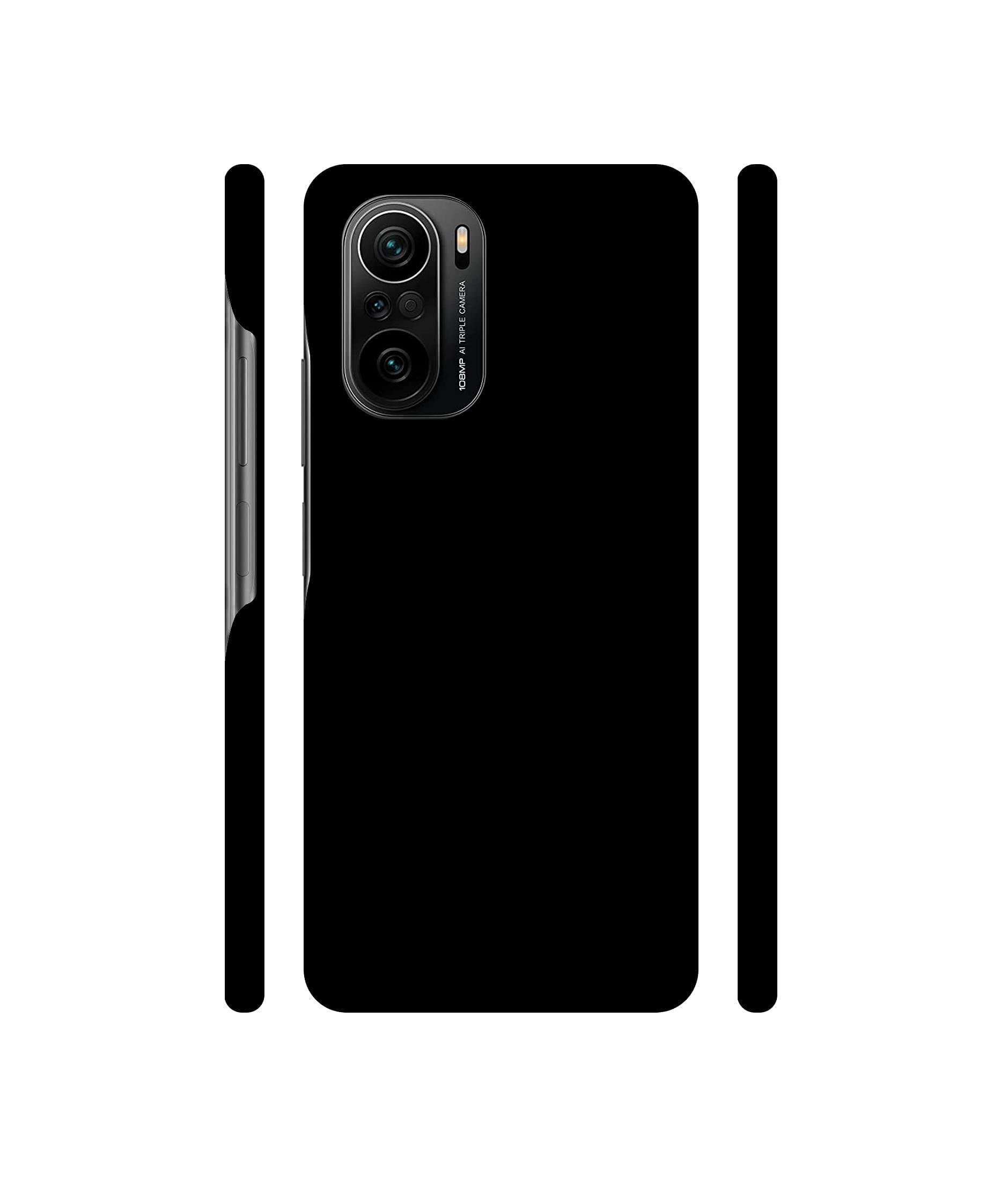 Amazon Brand - Solimo Basic Case for Mi 11X (Plastic_Black)
