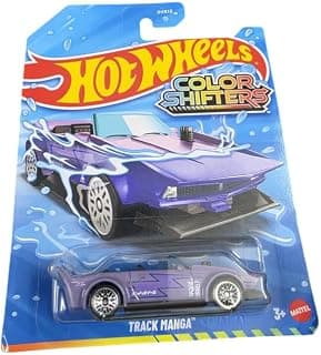 Hot Wheels Color Shifter Track Manga for 3 Years & Above (Purple)