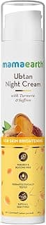 Mamaearth Ubtan Night Cream for glowing skin with Turmeric & Saffron for Skin Brightening – 50 g