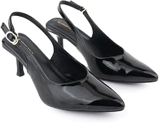 DROP BOLD POINTED TOE SLINGBACK PUMPS FOR WOMEN