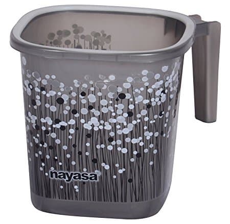 Nayasa Square Ring Deluxe Funk Mug (Black) By Tara Traders