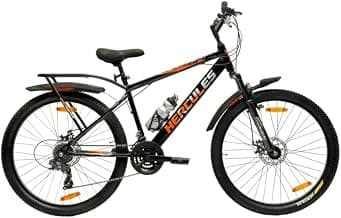 Hercules roadeo redeem Cycle | 27.5t Wheel Size | 21 Speed Gears | Integrated Carrier | Dual disc Brakes | Age Group 12+
