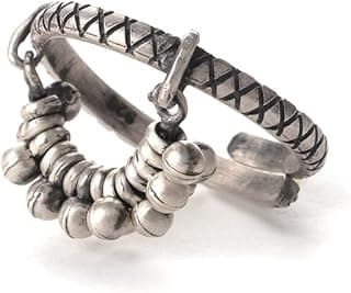 Shaya by CaratLane 925 Silver Antique Ayos Always Borrowed Ring Gifts for Womens & Girls
