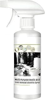 Oxalic Acid Stain Remover Cleaner Spray - Multipurpose Hard Water, Rust and Bathroom Stain Cleaning Solution for Tiles, Sink, Tap, Floor and Kitchen Surface Use (1)