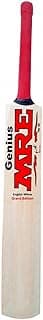 Genius MRE Premium Popular Willow Wooden Cricket Bat | Lightweight Balanced Power Performance Bat for Tennis Ball | Durable & High-Impact Stroke Control - 79 CM | Size 6 for 9-12 Years | Youth Bat