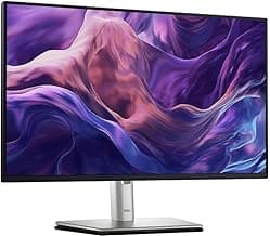 Dell P2425H 24" (60.96 cm) FHD Monitor, IPS Panel, Refresh Rate 100Hz, Response Time-5ms G-to-G (Fast Mode), 99% sRGB, 250 cd/m2 (Typical)