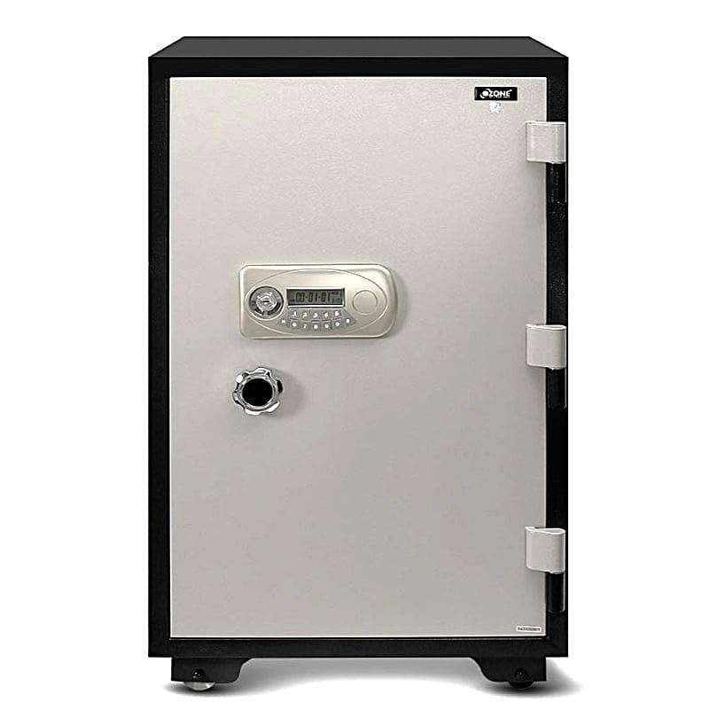 Ozone 145L Fireproof Safe Locker for Home – 1 Hour Fire Resistant at 1030°C, 220kg Heavy-Duty Concrete-Filled Steel Safe with Digital Password Lock for Documents & Valuables