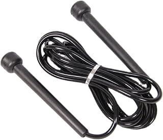 SIMRAN SPORTS Speed Skipping Rope, Jump Rope With Pvc Handle, Multicolor Pvc Pencil Skipping Rope For Men, Women, Boys & Girls (Black)