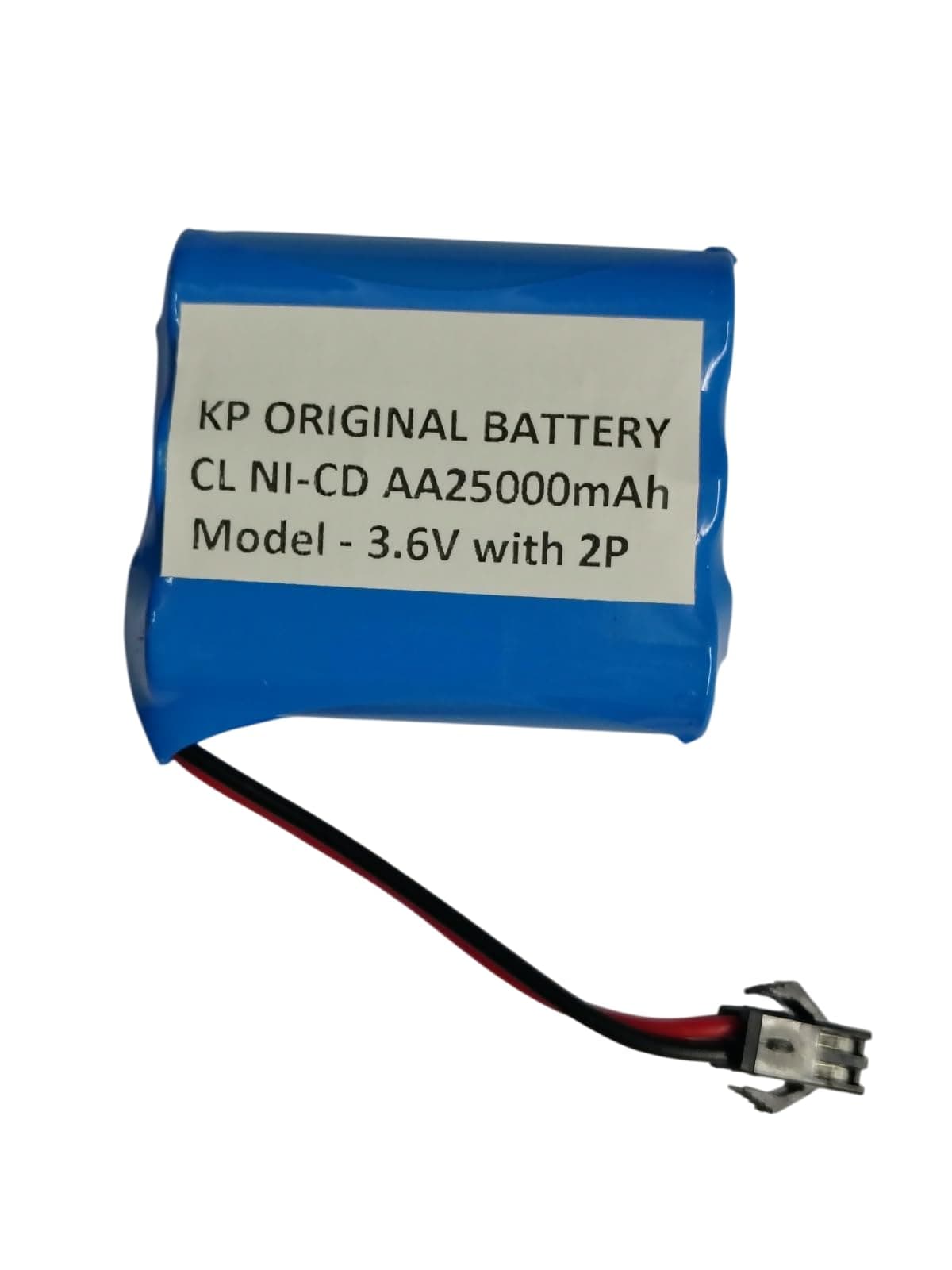 KP Original CL Ni-Cd AA Rechargeable Battery Pack, 2500mAh, 3.6V, Yellow