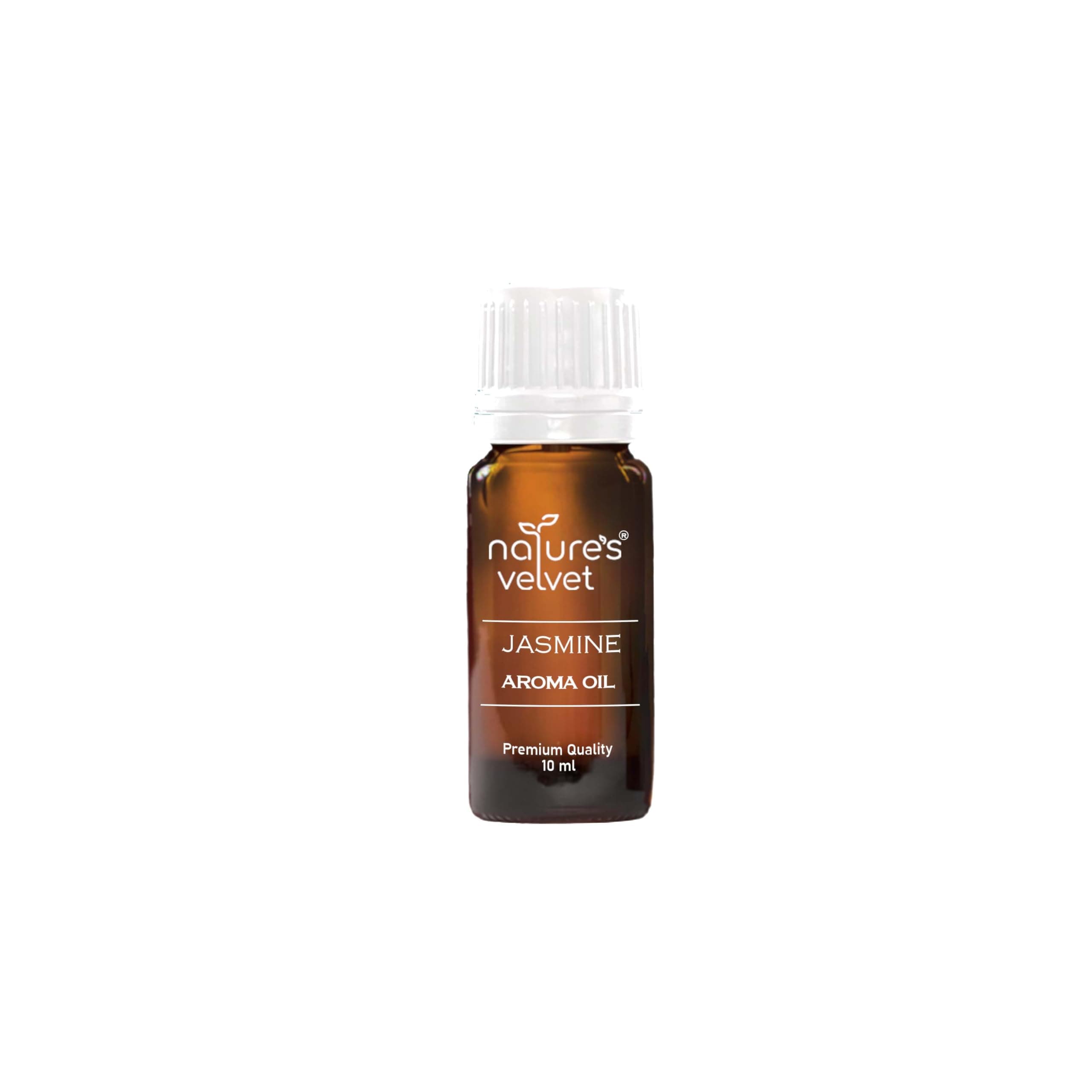 Natures Velvet | 10 ml | Jasmine Aroma Oil for Home Fragrance | Ideal for Aromatherapy, Meditation & Spiritual Ambiance | Used in Diffusers, Candle Making, Vaporizers, Air Fresheners, and Soaps