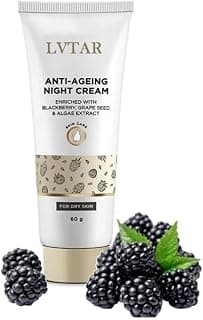 ANTI AGEING NIGHT CREAM WITH GRAPE SEED AND BLACKBERRY EXTRACT