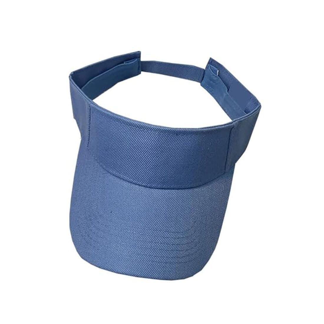 Nora Nico Unisex Cotton Stylish Adjustable Sun Visor,Sun UV Protection Cap-Blue,Free Size
