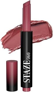 Staze Y.U.M.M.Y Lip Gloss Balm | 3-in-1 Gloss + Tint + Balm | High-Shine Glossy Finish | With SPF 15 | Non-sticky Formula with Hyaluronic Acid & Shea Butter | 02 Lush Berry | 2g