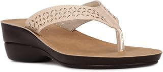 Bata Women Wedge Heel Thong Sandal