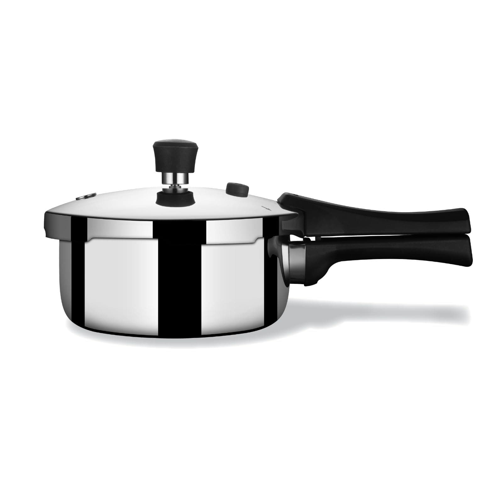Stahl Xpress Triply 1.5 L Pressure Cooker Baby, Induction Cooker, Outer Lid Pressure Cooker, Induction & Gas Stove Compatible, 5 Years Warranty