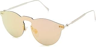 Fastrack Mirrored Round Women's Sunglasses - (U005PK1F|100|Blue Color)