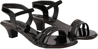 Shoetopia Women Kitten Heel Sandal
