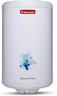 Racold Buono Pro NXG 15L ABS Body 5 Star Water Heater (Geyser) 5+2 Yrs Tank Warranty, Corrosion Prevention With Superior Titanium Enameled Tank Coating, Suitable for Buildings, for elegant aesthetics