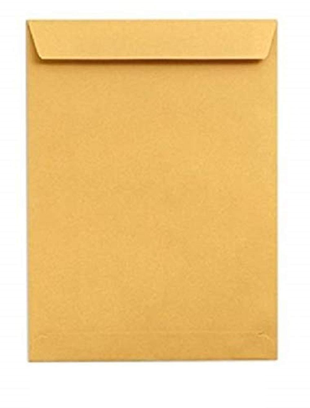True-Ally Laminated Yellow Paper A4 Size Envelope Ideal For Home Office Secure Mailing | Poly Laminated inside | 10 x 12 inch (Pack of 100)
