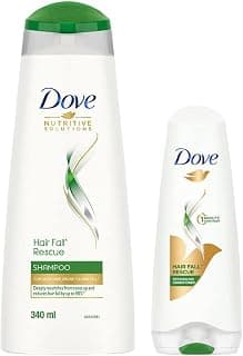 Dove Hair Fall Rescue Conditioner, 180ml And Dove Hair Fall Rescue Shampoo, 340ml