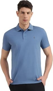 United Colors of Benetton Regular Fit Polo Neck Solid T-Shirt - 26P3G89J9999IWB2
