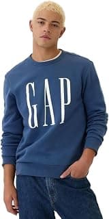 GAP Men Printed Standard Fit Crew Full Sleeve Sweatshirt