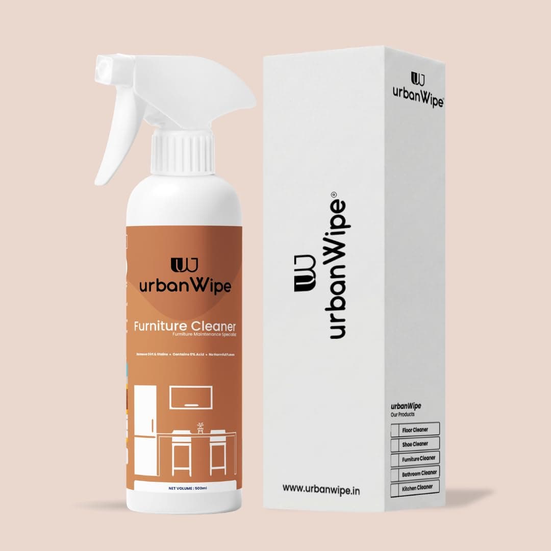urban Wipe Furniture Cleaner | Wood Cleaner, Shiner & Conditioner | For Furniture & Laminates | Cleans, Protects & Shines Wood Furniture Surfaces_(500Ml)
