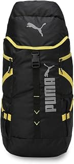 PUMA Unisex-Adult Trailblazer Rucksack, Black-Yellow Blaze (9172501)