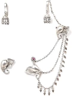 Shaya by Caratlane| 925 Silver| The Nurturer Elephant Earcuff Crafted | Gifts for Womens & Girls