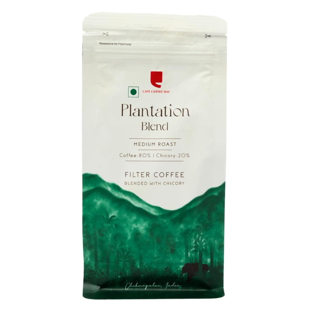 Cafe Coffee Day | Filter | Ground | Best Coffee | Morning | Choco | Freshly grounded | Chickmangalur | (200gm, 80% Coffee & 20% Chicory- Magnum)