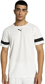 PUMA Men DRYCELL Polyester Regular Fit teamRISE Football Jersey