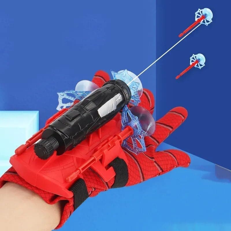 FIZLOZ Spider Web Shooters Toy for Kids Fans, Hero Launcher Wrist Toy Set,Cosplay Launcher Bracers Accessories,Sticky Wall Soft Bomb Funny Children's Educational Toys,multicolor