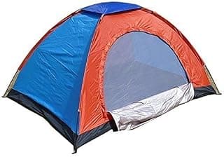 Inditradition 2-Person Camping Tent Dome (Multicolor, 6x4x3 Feet)