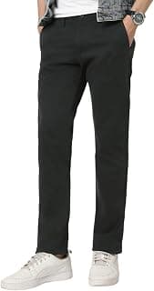 Peter England Men's Slim Fit Mid Rise Premium Casual Trouser Chinos