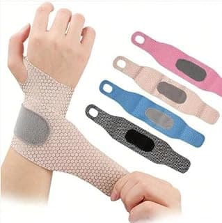 Cetaplast Skin Friendly Ultra-Light Weight Breathable Wrist Band for Sports Support and Injury Recovery Protection Wrist Band | Skin | Set of 1
