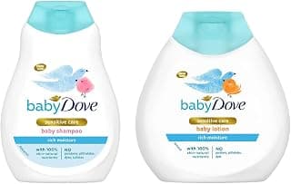 Baby Dove Rich Moisture Shampoo, 200Ml And Rich Moisture Lotion - White