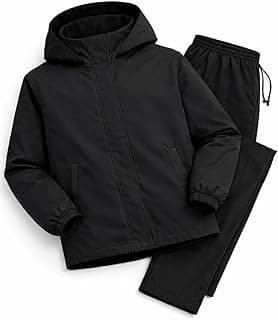 Star Leather Waterproof Raincoat for Men | Lightweight & Durable Rain Jacket with Hood | Windproof & Breathable | Travel-Friendly, Bike & Motorcycle Use