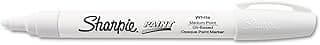 Sharpie Oil-Based Paint Marker, Medium Point, White, 1-Count