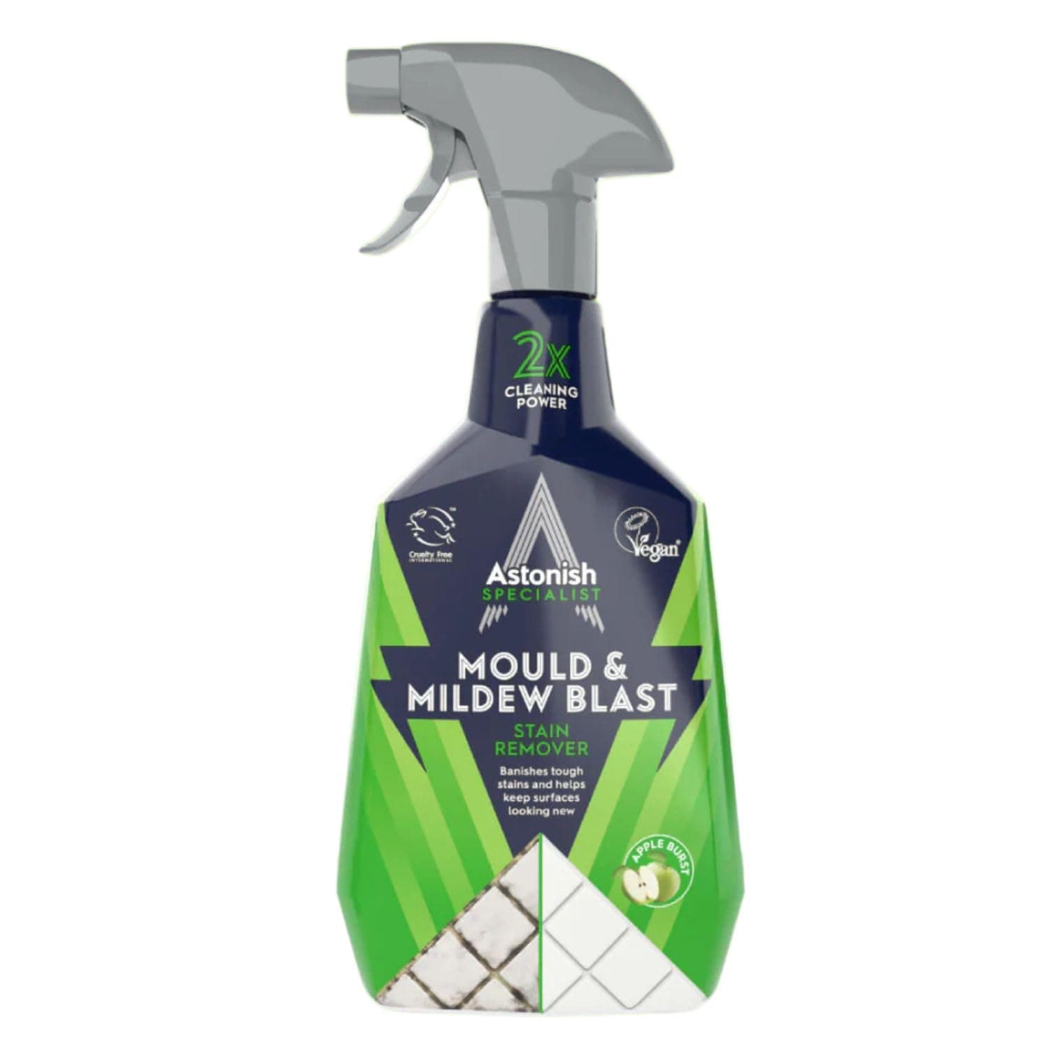 Astonish Specialist Extra Strength Mould & Mildew Stain Remover Blaster Spray, for Fast Mould Removal, 750ml