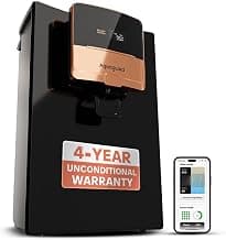 Aquaguard Enrich Ritz Pro RO+UV+Copper+Alkaline Water Purifier | India’s 1st 4-Year Warranty | Smart Purifier & TDS Display | Stainless Steel Tank | No AMC Required | Zero Hidden Costs | 12-Stage