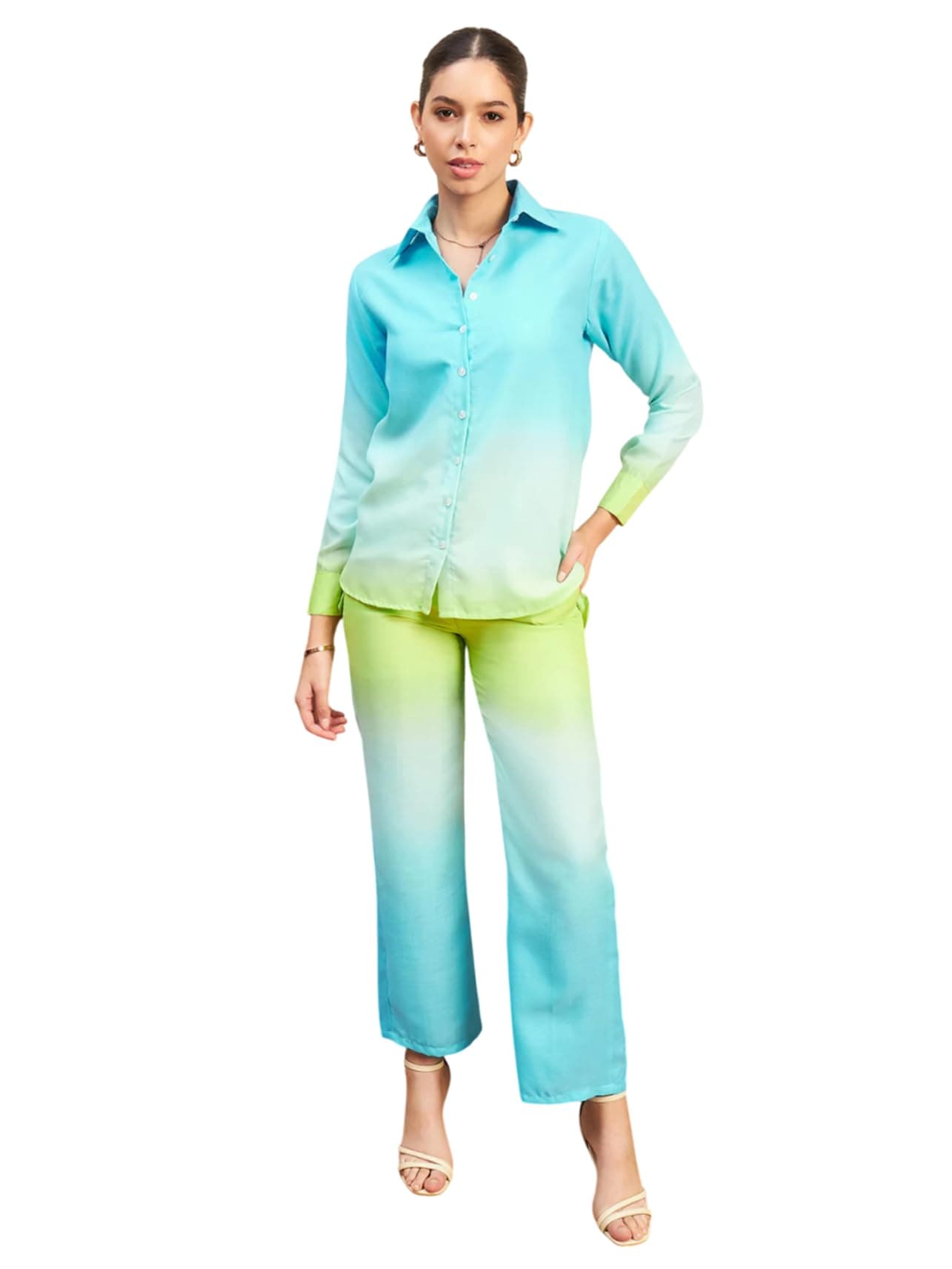 FABNEX Women Co Ord Set for Women | Co Ord Set for Women Stylish | Kurta Set for Women | Kurta Set | Ethnic Co Ord Set for Women | Full Sleeve Co-ord Set (K-105-107)
