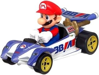 Hot Wheels Mario Kart Characters and Karts as Mariokart Mario Circuit Special 1:64 Die-Cast Cars
