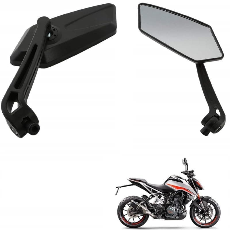 Zombieeast Bike Universal Rear View Side Mirrors For Bajaj Pulsar NS 150