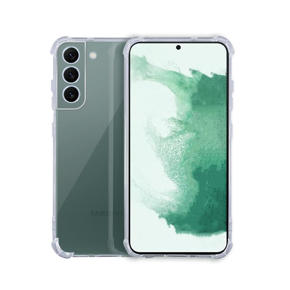 7SEVEN® Back Cover for Samsung Galaxy S22 Pro/Plus Transparent Mobile Back Case Shock Proof Design Camera Edges Protection Crystal Clear Phone Case Silicon Soft TPU and Flexible Bumper Phone Cover
