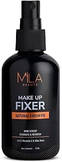 MILA BEAUTÉ Makeup Fixer I Smooth Matt Finish I Non Sticky & Long Lasting I Hydrating with Aloe Vera and Vitamin E | 75ml