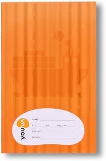 YOUVA Navneet Brown Cover | Soft Bound Notebook | 18 cm X 24 cm | Single Line | 172 Pages | Pack of 1