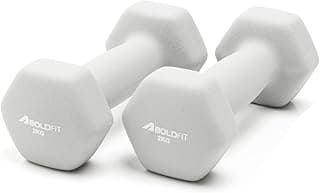 Boldfit Adjustable Dumbbell Set for Men & Women,Rubber Coated Dumbbells with Anti-Slip Steel Handle,Compact, Space-Saving Home Gym Equipment for Strength Training & Weightlifting Full Body Workouts