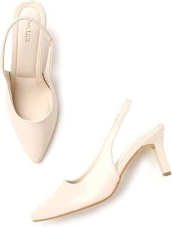 Marc Loire Women's Slip on Casual Solid Pumps Heels
