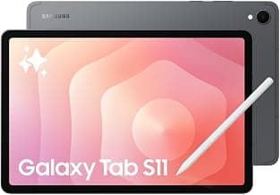 Samsung Galaxy Tab S11 with AI, Hexagonal S-Pen in-Box, 27.8 cm (11 Inch) Dynamic AMOLED 2X Display, 120Hz Refresh Rate, Pre Loaded Pro Apps, 12GB RAM, 128GB Storage, Wi-Fi Tablet, Gray